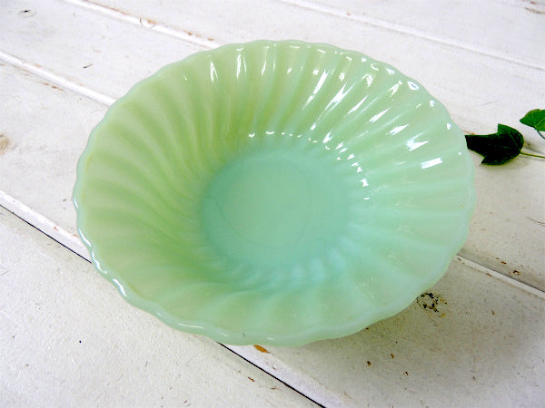 Fire King ファイヤーキング・ジェダイ・シェル・シリアルボウル 食器 USA 皿