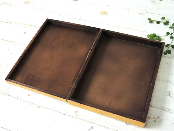 フランソワ・ブーシェ・フランス画家・頭部習作・美人 女性 アンティーク・ウッドボックス 木箱・ケース