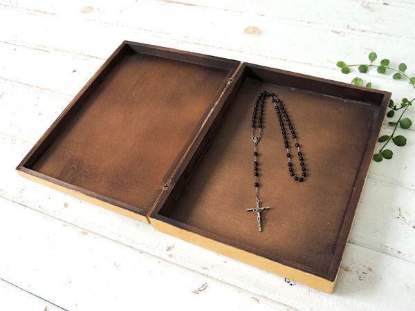 フランソワ・ブーシェ・フランス画家・頭部習作・美人 女性 アンティーク・ウッドボックス 木箱・ケース