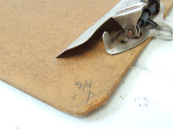 ヴィンテージ・クリップボード・バインダー・ステーショナリー・文房具・オフィス