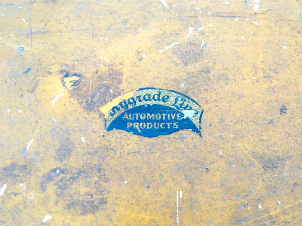 【AUTOMOTIVE】工業系・ブリキ製・仕切り付き・ビンテージ・工具ケース・モーター系