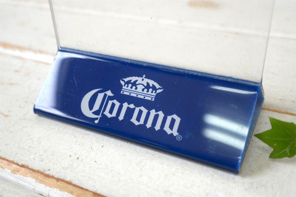 Corona コロナビール アドバタイジング 卓上 メニュースタンド クリア ビール Bar カフェ