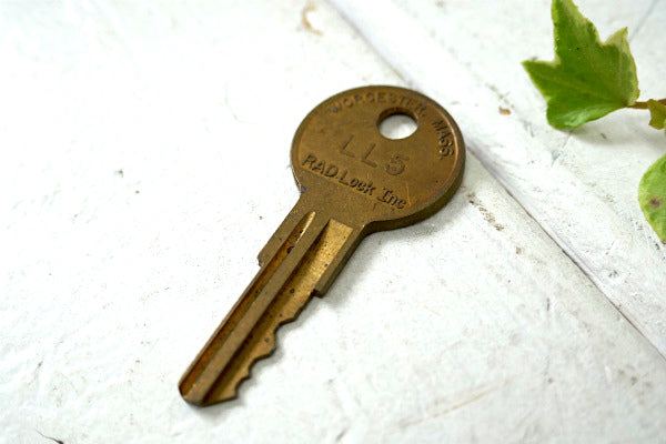 LL5・RAD Lock Inc・真鍮製・鍵・ヴィンテージ・key・キー・アメリカンビンテージ