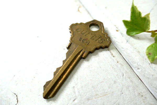 curtis・SC-1・U.S.A.・鍵・OLD・ヴィンテージ・key・キー・真鍮製・キーホルダー