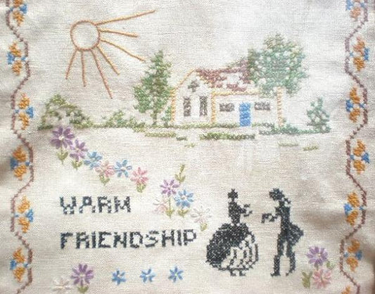 アンティーク・刺繍フレーム/サンプラー アメリカ