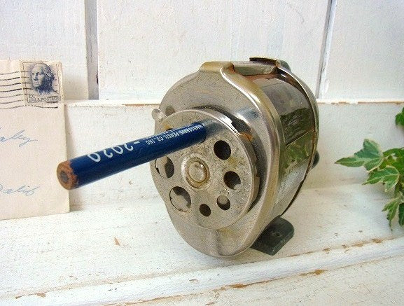 【BOSTON KS】スケルトン・アンティーク・ペンシルシャープナー/鉛筆削り USA