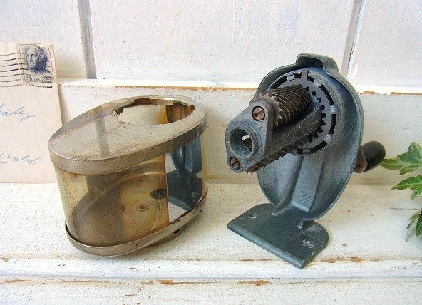 【BOSTON KS】スケルトン・アンティーク・ペンシルシャープナー/鉛筆削り USA