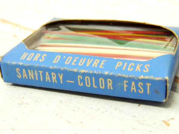 【Snack Master】デッドストック未使用・ヴィンテージ・型抜き&カラフル楊枝セット USA