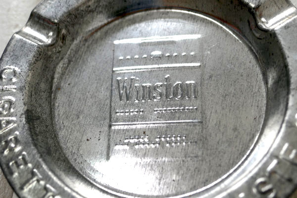 54s Winston タバコ ビンテージ・灰皿・アシュトレイ・アドバタイジングUS デッドストック