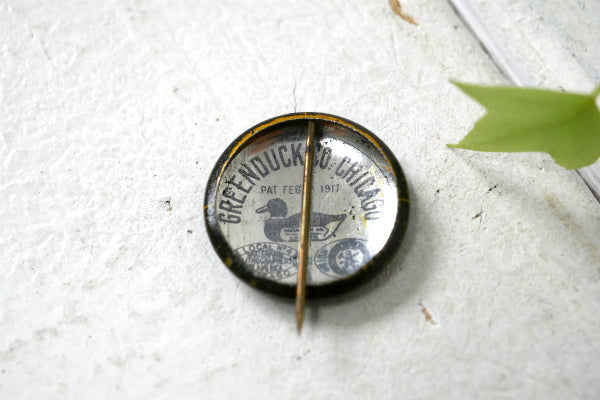 1930's~LANDON KNOX  エレファント 共和党 政治家 ・ヴィンテージ・缶バッジ・US