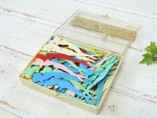 【PARTY GIRL】マーメイド型・デッドストック・ヴィンテージ・カクテルピン・カクテルフォーク