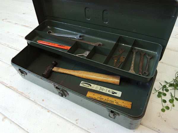 【UNION STEEL CHEST】2段式・ヴィンテージ・ツールボックス・工具箱・ツールケース