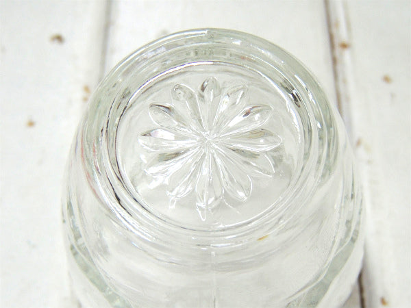 アンカーホッキング プレスドグラス・スター柄・ビンテージ・クリーマー・ミルクピッチャー・食器 ガラス