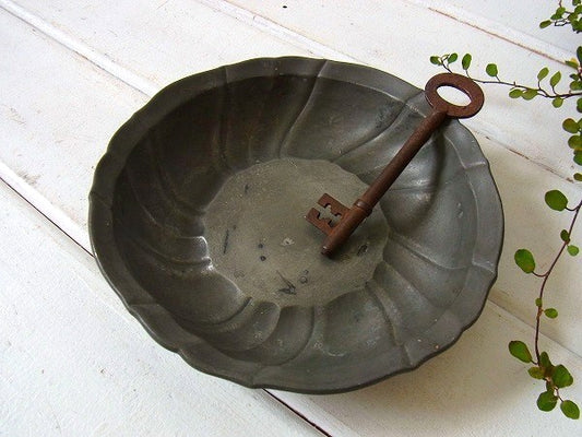 錫製・アンティーク・モールド/菓子型　USA