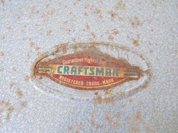 【CRAFTSMAN】クラフトマン・4段式・小さなヴィンテージ・チェスト/引き出し/工具箱