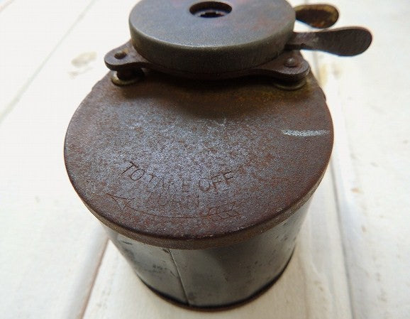 【ウッドハンドル/1つ穴タイプ】アンティーク・ペンシルシャープナー/鉛筆削り/USA/