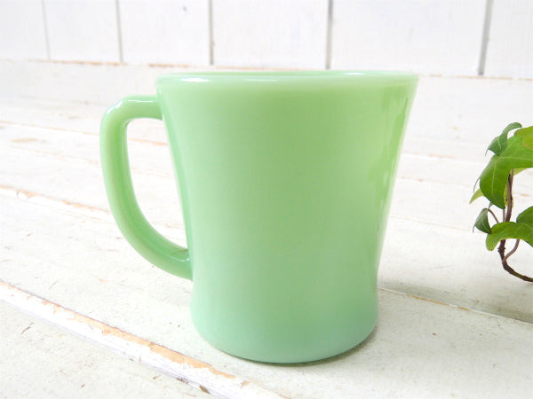 【Fire King】ファイヤーキング・ジェダイ・50's・Dハンドル・マグカップ/食器