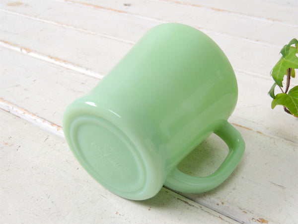 【Fire King】ファイヤーキング・ジェダイ・50's・Dハンドル・マグカップ/食器