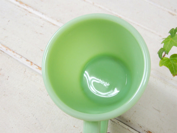 【Fire King】ファイヤーキング・ジェダイ・50's・Dハンドル・マグカップ/食器