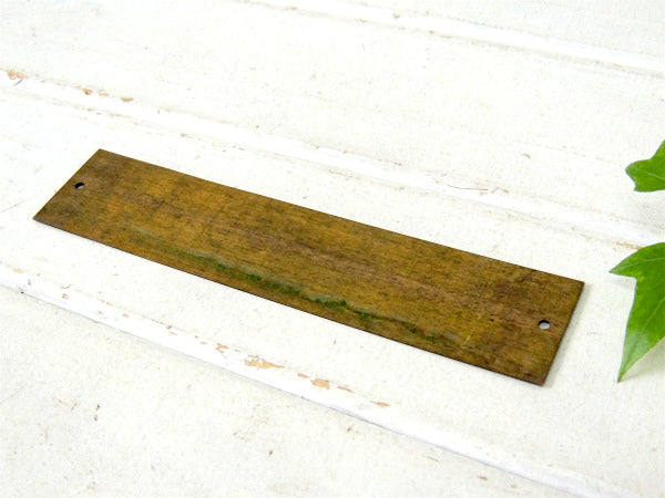 【BARBER SHOP・床屋・真鍮製・USA】アンティーク・サインプレート・看板