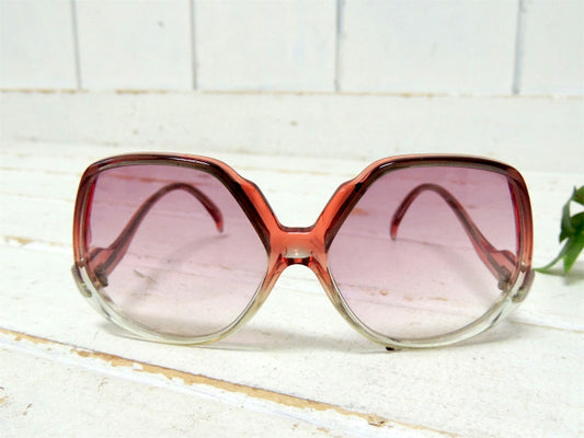 GIVENCHY ジバンシィ・オーバーサイズ・レッドグラデーション・ビンテージ・サングラス・レトロ