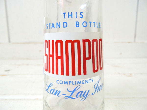 【1920~1930y・BARBER・アメリカンスタイル】アンティーク・シャンプーボトル・瓶