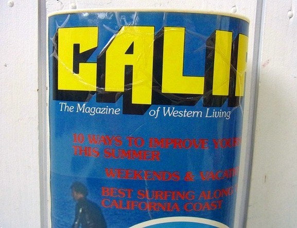CALIFORNIA ヴィンテージ マガジン クラッチバッグ パーティーバッグ サーフィン