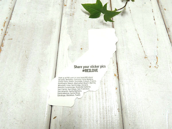 【REI・CALIF・1938y~】アウトドア・登山・キャンプ用品店・カリフォルニア限定・ステッカー