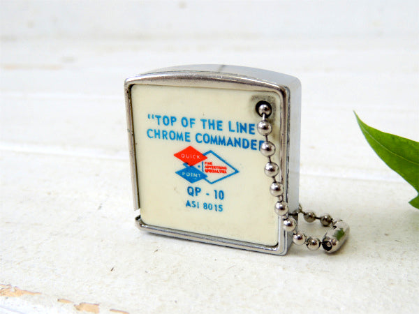 【キーホルダータイプ・TOP OF THE LINE】アドバタイジング・ヴィンテージ・メジャー・巻尺