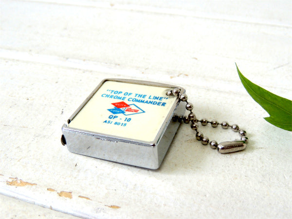 【キーホルダータイプ・TOP OF THE LINE】アドバタイジング・ヴィンテージ・メジャー・巻尺