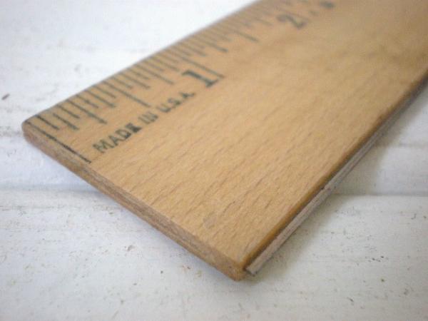 USA　WESTCOTT・木製ビンテージ・ルーラー