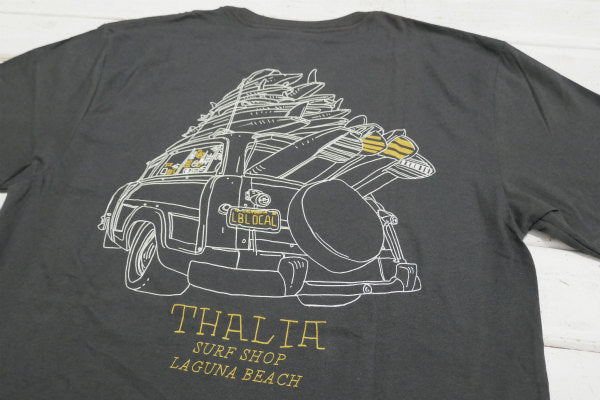 タリアサーフ THALIA サーフショップ カリフォルニア ラグナビーチ Tシャツ アメ車 USA