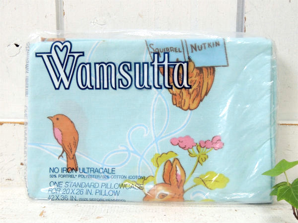 【Wamsutta】ピーターラビット・デッドストック・ヴィンテージ・ピロケース/枕カバー USA