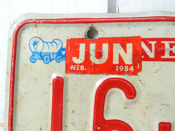 【ネブラスカ州・1976年】ヴィンテージ・ナンバープレート・カーライセンスプレート・USA