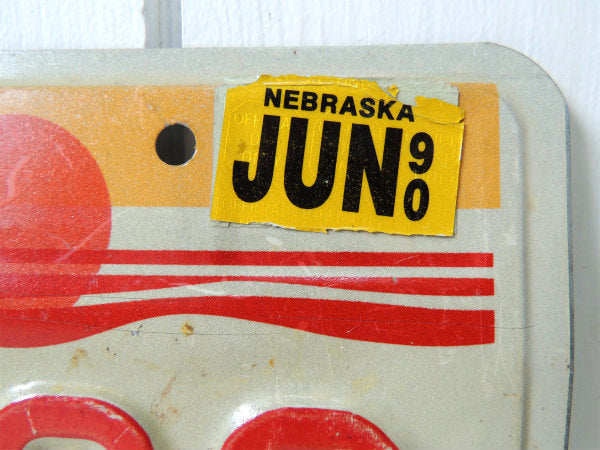 Nebraska・ネブラスカ州 ヴィンテージ・ナンバープレート・カーライセンスプレート・USA