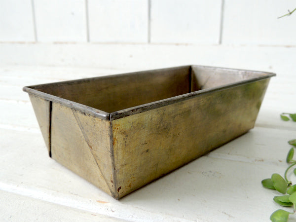 【BakeKing】長方形・ヴィンテージ・ケーキモールド/ベーキングティン/焼型 USA