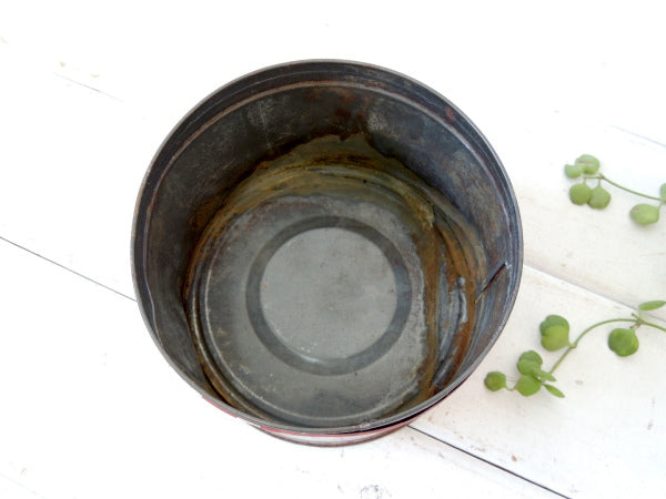 【1952's/フォルジャーズ】赤色・ブリキ製・ヴィンテージ・コーヒー缶・coffee