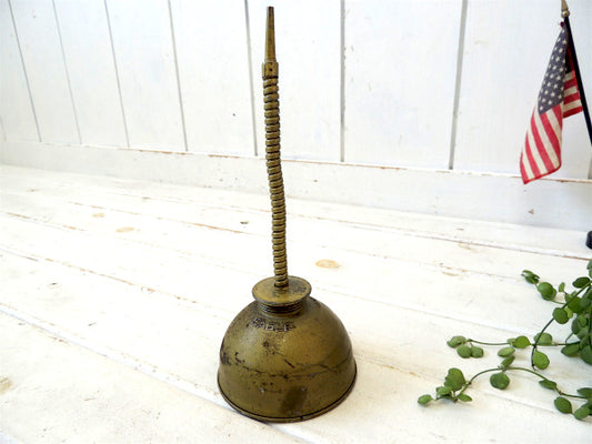 【EAGLE・USA】ヴィンテージ・メタル製・オイル差し・オイラー・液体容器・ガレージ・工業系