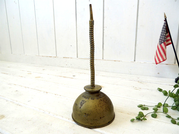 【EAGLE・USA】ヴィンテージ・メタル製・オイル差し・オイラー・液体容器・ガレージ・工業系