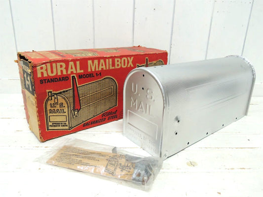 【US MAIL】デッドストック箱付き未使用品・ヴィンテージ・メールボックス・ポスト・郵便受け