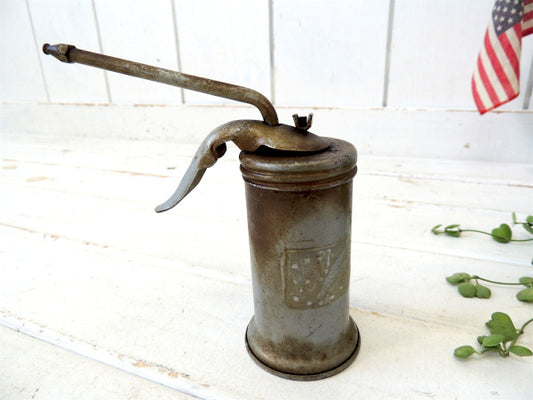 EAGLE・イーグル ヴィンテージ・メタル製・オイル差し・液体容器・ガレージ・工業系 USA