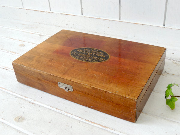 THE TABLET&TICKET・40仕切り・アンティーク・ウッドボックス・木製ディスプレイケース