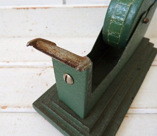 Scotch スコッチ・グリーン アンティーク・テープカッター テープディスペンサー USA