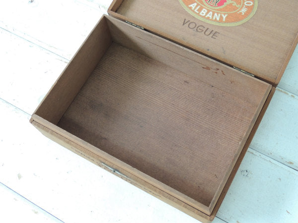【WEBSTER TOBACCO CO】木製・ヴィンテージ・タバコケース・ウッドボックス・木箱