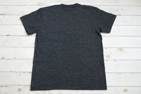 【First Trip】ファーストトリップ ヘザーブラック カレッジロゴ オリジナル Tシャツ 新品