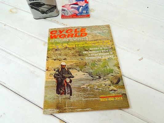 CYCLE WORLD 1966 カワサキ サムライ ヴィンテージ・オートバイ雑誌・モーターサイクル