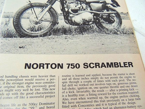 サイクルワールド 1967's インディアン ビンテージ バイク オートバイ 雑誌・USA