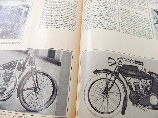 サイクルワールド 1967's インディアン ビンテージ バイク オートバイ 雑誌・USA