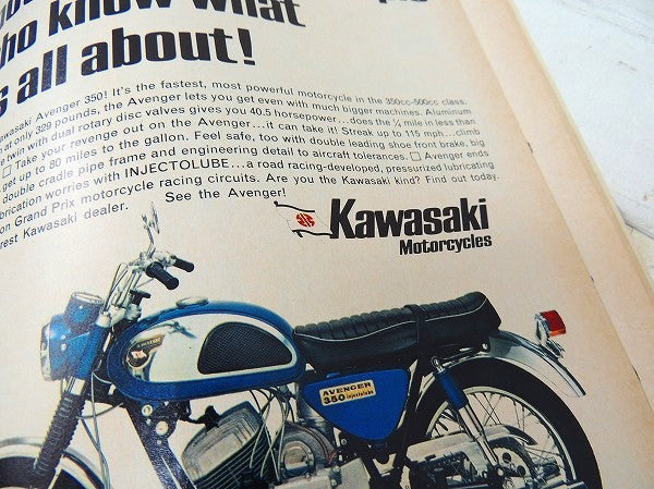 サイクルワールド 1967's インディアン ビンテージ バイク オートバイ 雑誌・USA