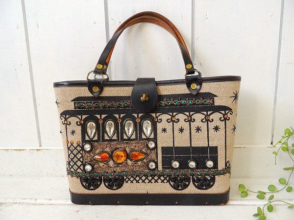 【Enid Collins】エニッドコリンズ・cable car・1964年・ヴィンテージ・バッグ